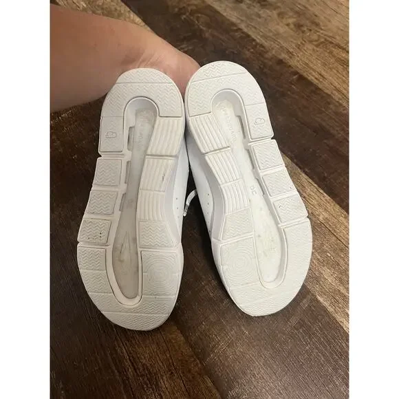 ON CLOUD THE ROGER ADVANTAGE Women's White Athletic Sneaker Shoes size 5.5 - Picture 7 of 9